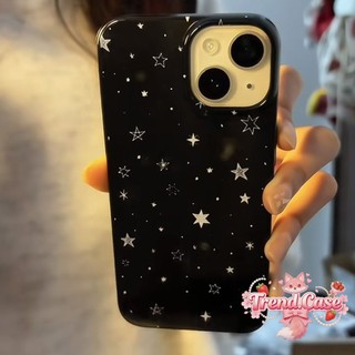 Ins Trắng XINGX Silicon Mềm Màu Đen Ốp Lưng Điện Thoại Chống Rơi Cho iPhone 16 Promax 15 Promax 12 13 14plus 11