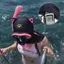 AqToCna Bơi Lặn Facekini UV Chống Nắng Full Face Mask Head Ne Cover Face Co Giãn Bơi Mũ Lặn Thể Thao Dưới Nước AqToCna
