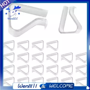 Kẹp 24 Chiếc Trong Suốt Nhựa Trong Suốt Khăn Trải Bàn Giá Đỡ Kẹp Cố Định Chân Ổn Định Nhà Bếp Nhà Hàng Peg