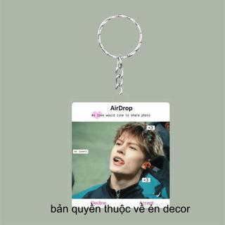 Móc khoá cortis ver airdrop KEYCHAIN ACRYLIC AIRDROP KEONHO CORTIS GLITTER