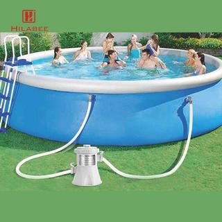 Máy bơm lọc bể bơi HILABEE Tốc độ dòng chảy 300 gallon, Nước cải tiến Cao cấp Dễ dàng làm sạch Phụ kiện lắp đặt dễ dàng Máy bơm điện