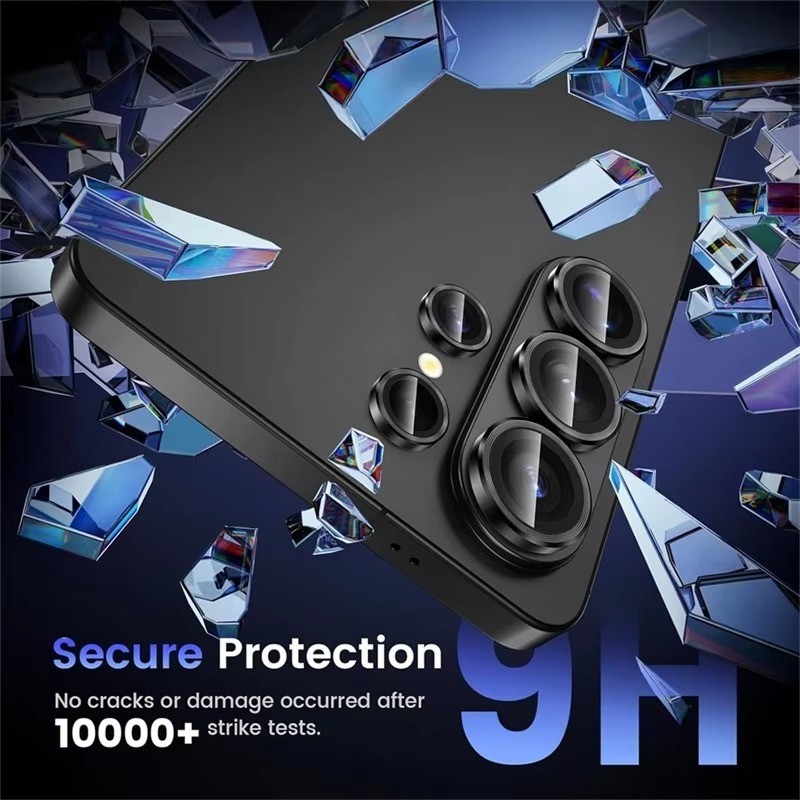 Dành Cho Samsung Galaxy S26 S26Ultra S26Plus Điện Thoại Mặt Sau Camera Bảo Vệ Cho Samsung Galaxy S26 Ultra Plus Hợp Kim Nhôm Ống Kính Máy Ảnh Vòng Nắp Kính Cường Lực Ống Kính