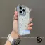 Ốp Lưng Cho IPhone 15 16 11 13 17 14 12 Pro Max 14 15 Plus Max Ốp tai mèo đính kim cương dễ thương dành cho nữ