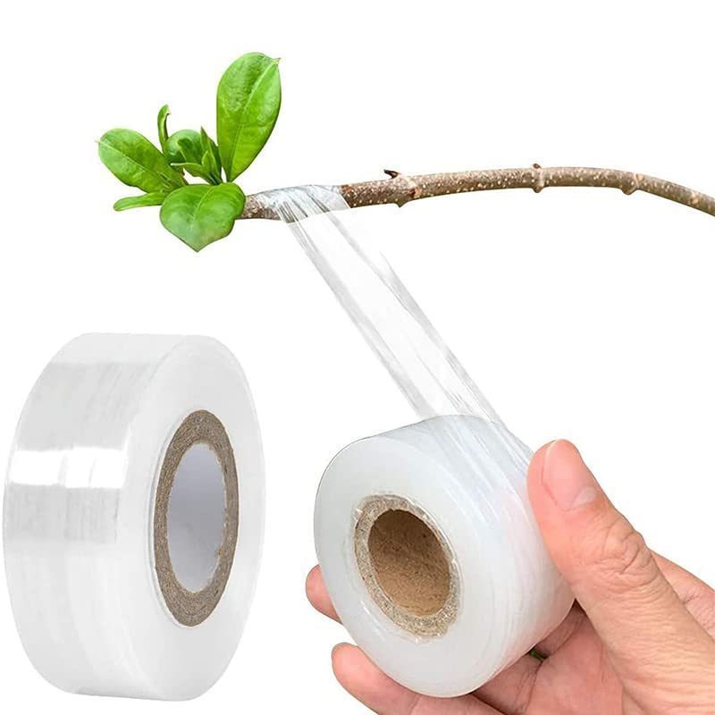 Băng Keo Ghép Cây Tự Hủy 200m Bản 3cm/4cm/5cm/10cm Màng Ghép Cây PE Quấn Mắt Ghép Keo Quấn Cành Cây Ăn Trái