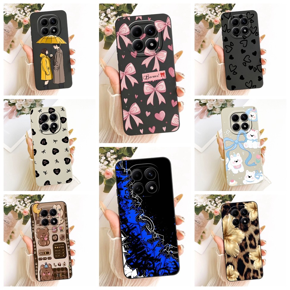Dành Cho Redmi Note 15 5G Ốp Lưng Mèo Dễ Thương Thời Trang Sang Trọng Tình Yêu Ngộ nghĩnh Vỏ Silicon 25098RA98C