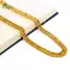 Springevenstar Cát Vàng Nelace 24K Mạ Vàng Đồng Đơn Sóng Đôi Dây Chuyền Trang Sức Sang Trọng Tuyệt Đẹp Cho Phù Dâu Sự Kiện Buổi Tối Springevenstar