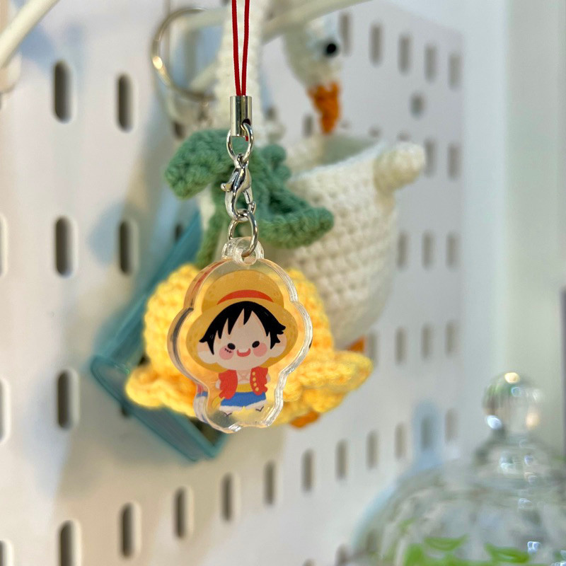 Dây treo điện thoại, Móc khóa Once Piece Đảo Hải Tặc Luffy Zoro