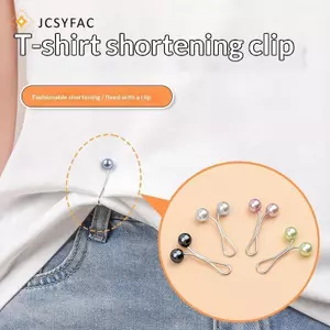 JCSYFAC Hình Chữ U Ngọc Trai Thổ Cẩm 1Pc Chống Trượt Cố Định Khăn Pin DIY Lady Dây Đeo An Toàn Trang Trí Thổ Cẩm Cho Du Lịch Và Trường Học Mới