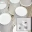 BeautifulHomeA 20 / 50 Cái Làm Đẹp Lông Mi Thực Hành Cốc Giấy Nối Mi Thực Hành Mới Bắt Đầu Lông Mi Đào Tạo Dùng Một Lần Cốc Giấy Đa Năng VN