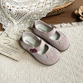 Bé Gái Tập Đi Lưới Mở Giày Thể Thao 2026 Mùa Hè Mới Trẻ Em Thể Thao Sandal Đế Mềm Thoải Mái Đa Năng Sang Trọng Trường Học Chơi Ngoài Trời Mặc Hàng Ngày