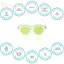 Ge Mặt nạ mắt băng làm mát Hot & Coldpress Gel Eye Mask Spa Trị liệu cho quầng thâm và bọng mắt giảm sưng tấy n
