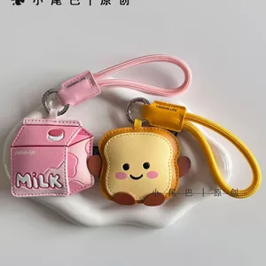 Phim Hoạt Hình Chính Hãng Dễ Thương Người sành ăn Da Mặt Dây Chuyền Niche Mini Móc Khóa Cặp Đôi Schoolbag Mặt Dây Chuyền Sáng Tạo Mới 260501