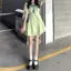 Đầm hoa kiểu Pháp cỡ lớn Sweet Girl Slimer Look All-Match High-End Love Break Dress Nữ hợp thời trang