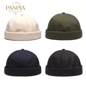 PNPIA- Vintage Không Vành Cotton Bóng Chày Snapba Mũ Hip Hop Đầu Lâu Có Thể Điều Chỉnh