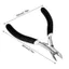 WANYEDI Cuticle Nipper, Tông đơ cắt móng tay di động bằng thép không gỉ, Tông đơ cắt tỉa móng tay chính xác Chống trượt Kẹp chăm sóc móng tay lò xo đôi Kìm chăm sóc móng tay và móng chân