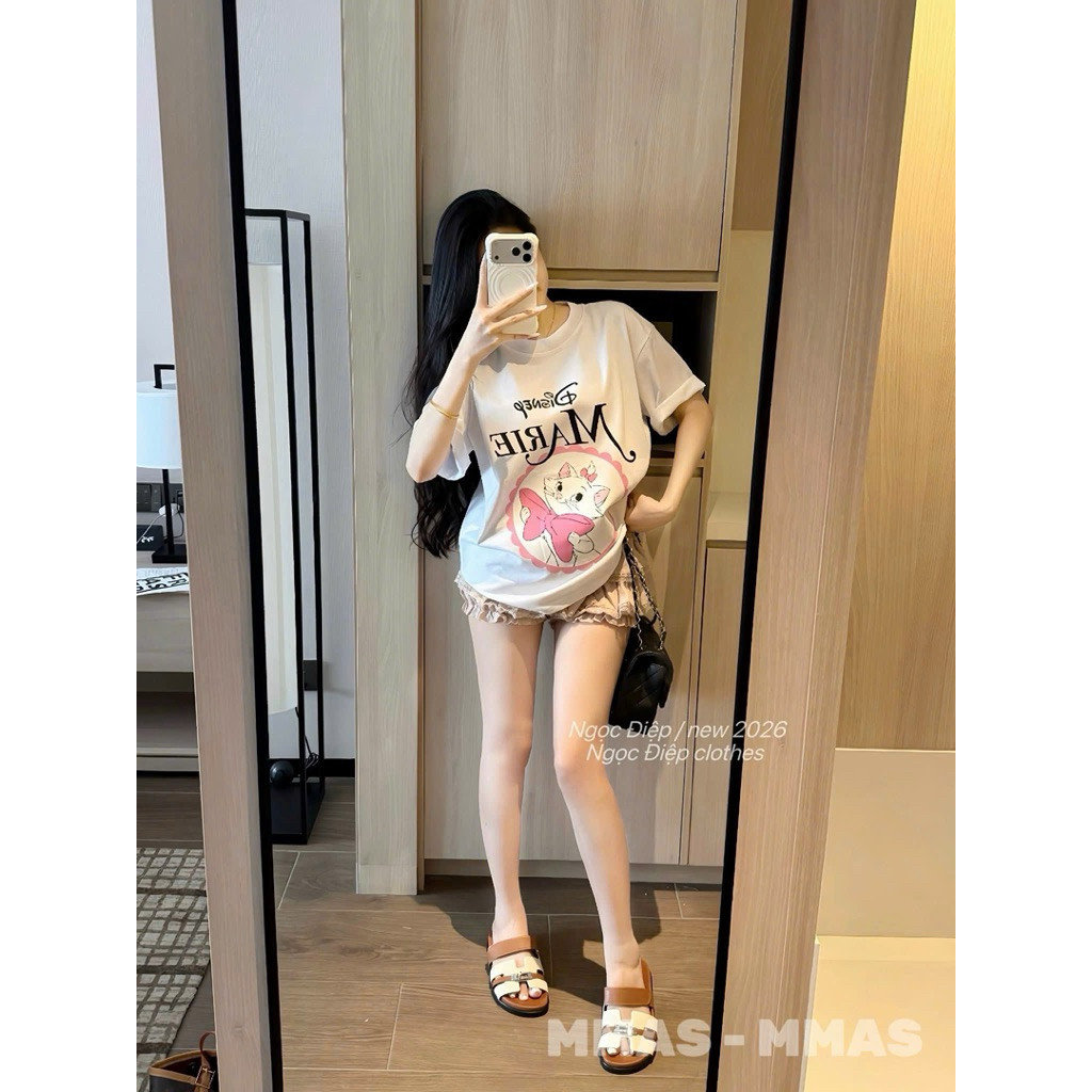 （Giao hàng 24h）Angela áo phông Marie new hàng bigsize 60-120kg