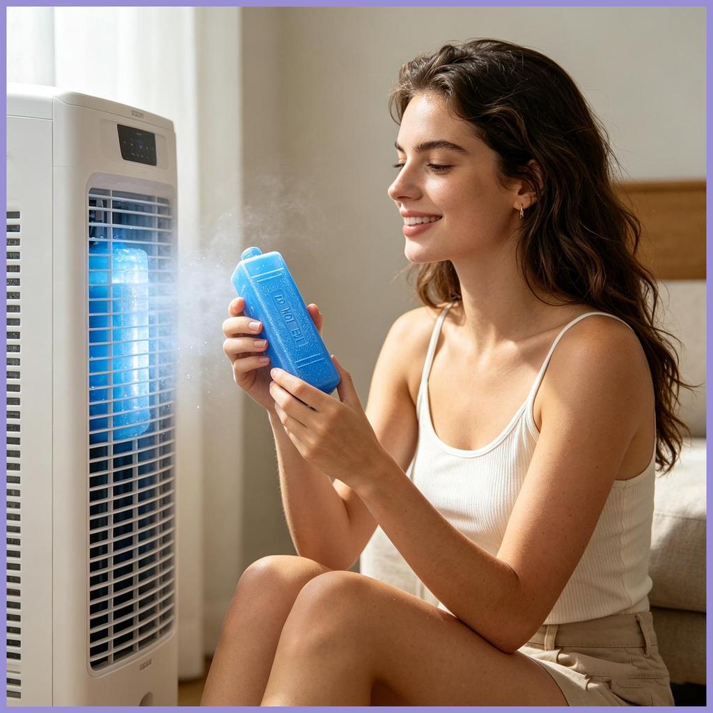 Hộp Cơm Trưa Gói Đá Có Thể Tái Sử Dụng Đồ Uống Làm Mát Tức Thì Đá Pha Lê Hộp Dành Cho Nữ Anglers Ngư Dân Du Lịch mueadsyvn