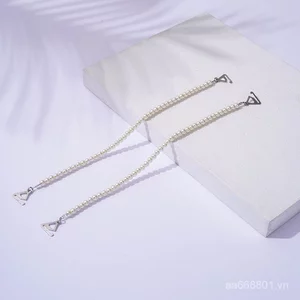 Áo ngực Đeo Vai Cổ Phẳng Dây Đeo Đẹp Chống Trơn Trượt Quần Lót Dây Đeo Mùa Hè Gợi Cảm Phụ Kiện Khóa Tam Giác AQWY