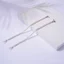 Áo ngực Đeo Vai Cổ Phẳng Dây Đeo Đẹp Chống Trơn Trượt Quần Lót Dây Đeo Mùa Hè Gợi Cảm Phụ Kiện Khóa Tam Giác AQWY