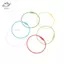 HFTOY 10 Chiếc Chiều Dài Ngẫu Nhiên 15cm Dây Thép Móc Khóa Cáp Thép Móc Khóa Cáp Móc Khóa Nhãn Hành Lý Nhẫn Cáp Nhẫn Cho Chìa Khóa ~