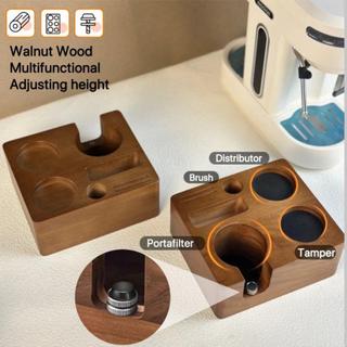 [CRUSH] Đế Tam Giác Cà Phê, Trạm Tamping Espresso 51 / 54 / 58mm bằng Gỗ, Giá Đỡ Cà Phê Vuông Có Thể Điều Chỉnh Chất Lượng Cao Phụ Kiện Máy Espresso