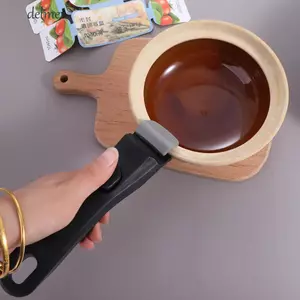Tay cầm chảo rán có thể tháo rời DELMER, Tay cầm nồi có thể tháo rời đa năng chống bỏng, Tay cầm cầm di động Nồi tiện dụng thay thế bát kẹp