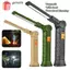 Đèn làm việc GAVESTO, chống nước với đèn pin nam châm & móc, Đèn LED mạnh mẽ chất lượng cao Đèn tìm kiếm cầm tay có thể sạc lại để làm việc ban đêm Cắm trại ngoài trời