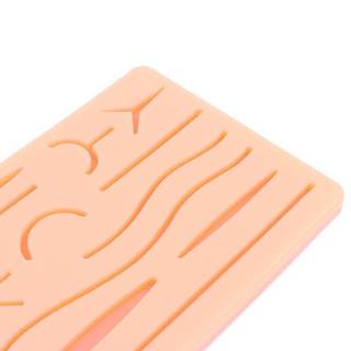Cappuvini Da Suture Mô Hình Vết Thương Silicon Khâu Miếng Lót Y Chấn Thương Suturing Huấn Luyện Miếng Lót Có Thể Tái Sử Dụng Silicon Khâu Thực Hành Thảm Đẹp