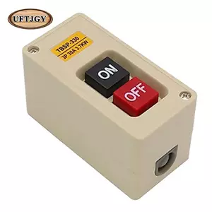 Trạm chuyển đổi nút nhấn 30A chống nước 3.7Kw Hai phím BẬT / TẮT Khóa có xu hướng