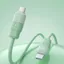 Vỏ bảo vệ cáp CAST Type-C, Vỏ bảo vệ cáp dữ liệu chống rách bằng silicon, Phụ kiện đường truyền dữ liệu tiết kiệm dây mềm trang trí