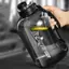 ZK 2800ML Bình Nước Thể Thao Dung Tích Lớn Tập Gym Thể Dục Ấm Siêu Tốc Cốc Nước Miệng Lớn Có Ống Hút Tay Cầm Ngoài Trời Bình Lớn VN
