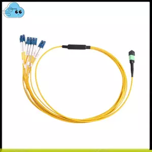 8 Core MPO / Nữ-LC / UPC Loại B SM Chế Độ Đơn Sợi Miếng Dán Dây Cáp Phân Cực Sợi Miếng Dán Dây Cáp