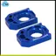 Dành Cho Xe YZ250F Cho YZ450F CNC Nhôm Phía Sau Dây Xích Điều Chỉnh-Lớn Lỗ Ngoài Đường Phụ Kiện Xe Máy