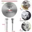 31 Chiếc Đĩa Cắt Kim Cương Chà Nhám Bánh Xe Mài Cưa Tròn de Chế Biến Gỗ Kim Loại Dremel Máy Khoan Mini Dụng Cụ Quay Truy Cập mới