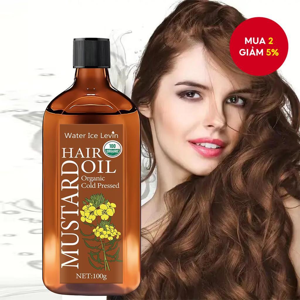 Dầu Mù Tạt - Dầu chăm sóc da và tóc, Dầu massage cơ thể ép lạnh, tự nhiên từ hạt mù tạt, mù tạt nguyên chất chưa tinh chế