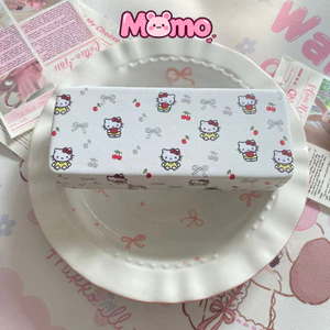 Hộp đựng kính mắt dễ thương dành cho sinh viên hoạt hình Hello Kitty, hộp đựng hấp thụ từ tính chịu áp lực
