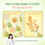 Cháo ăn dặm cho bé Mămmy cháo gạo sữa mix hạt nấu cháo sánh mịn bổ sung dinh dưỡng cho bé hộp 7 gói.