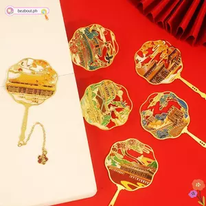 BEABOUT Du Lịch Dấu Trang, Văn Phòng Phẩm Tranh Đọc Sách Kẹp, Tinh Tế Rỗng Văn Học Hoa Kim Loại Phân Trang Mark Sinh Viên