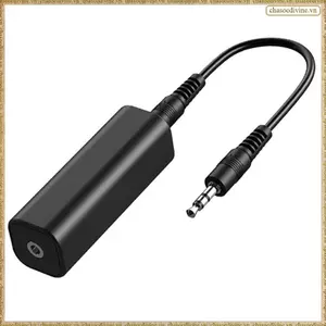 1 Dây Loa 3.5 Mm Aux Bộ Lọc Tiếng Ồn Âm Thanh Vòng Đất Cách Ly Tiếng Ồn Loại Bỏ Màu Đen Cho Xe Hơi Hệ Thống Âm Thanh Stereo Nhà