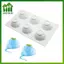 SWEET 6 Khoang Igloo Khuôn Bánh Silicon Cho Mousses Khuôn Làm Kem Bánh Ngọt Dụng Cụ Nhà Bếp Phụ Kiện n
