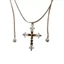 Merad Cross Mặt Dây Chuyền Vòng Cổ Nữ Nhẹ Sang Trọng Retro Có Thể Điều Chỉnh Dây Chuyền Áo Len Niche Thiết Kế Phù Hợp Với Xương Đòn Dây Chuyền