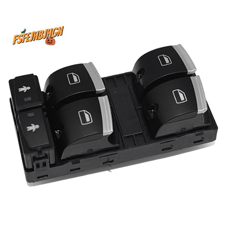 Công tắc cửa sổ điện ô tô Điều khiển điện Nút nâng cửa sổ cho A6 S6 Q7 A3 RS6 Phụ tùng phụ tùng 4F0959851J