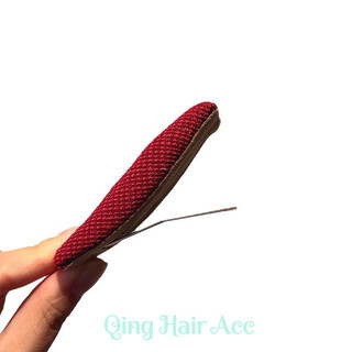 Rượu Vang Đỏ Nổ bb Kẹp Nữ Trán Tóc Gãy Bên Kẹp Tóc Cao Cấp Đầu Lưng Gãy Tóc Mũ Đội Đầu Sang Trọng