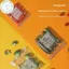 PUSKY Có Thể Tái Sử Dụng Bảo Quản Thực Phẩm Túi Nhựa Bánh Sandwich Quấn Túi Tủ Đông Có Dấu Chống Rò Rỉ Cho Nhà Bếp Gia Đình Và Văn Phòng VN