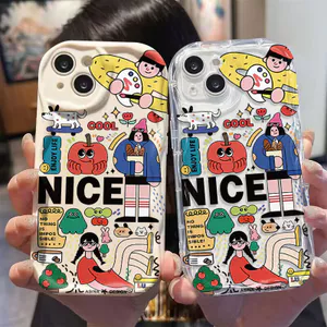 Ốp Lưng Samsung Galaxy A07 A06 A05 A04 A17 A16 A15 A14 A13 A25 A23 A22 A35 A33 A32 A31 A56 A55 A52 A51 A50 Kem Vồng Cong Edge Motif Cô Gái Đẹp NYK327
