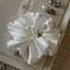 Nhấp Nháy Kim Cương Satin Scrunchy Tóc Nữ Quá Khổ Cao Cấp Dây Tóc Phong Cách Nhẹ Nhàng Thể Hiện Mặt Bóng Nhỏ Phụ Kiện Tóc