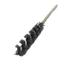 Nhôm Carbonized Silicon Ống Bàn Chải Mài Mòn Lụa Bàn Chải Van Thân Nhôm Lỗ Bên Trong Đánh Bóng Deburring Bàn Chải Deburring UMLL