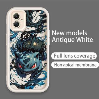 Ốp Lưng Cho Samsung A04 A05 A06 A07 4G Hoạt Hình Silicon Mềm TPU Pikachu Bulbasaur Pokémon Angel Eye Vỏ Điện Thoại Chống Sốc
