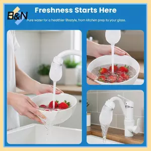 Bộ lọc bông nước vòi B & N để loại bỏ cát và vảy lý tưởng để sử dụng trong gia đình.