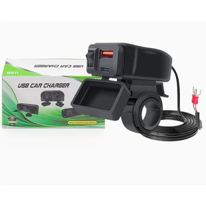 Xe máy điện xe máy Đế sạc điện thoại di động Bộ chuyển đổi dây đeo chống nước QCPD